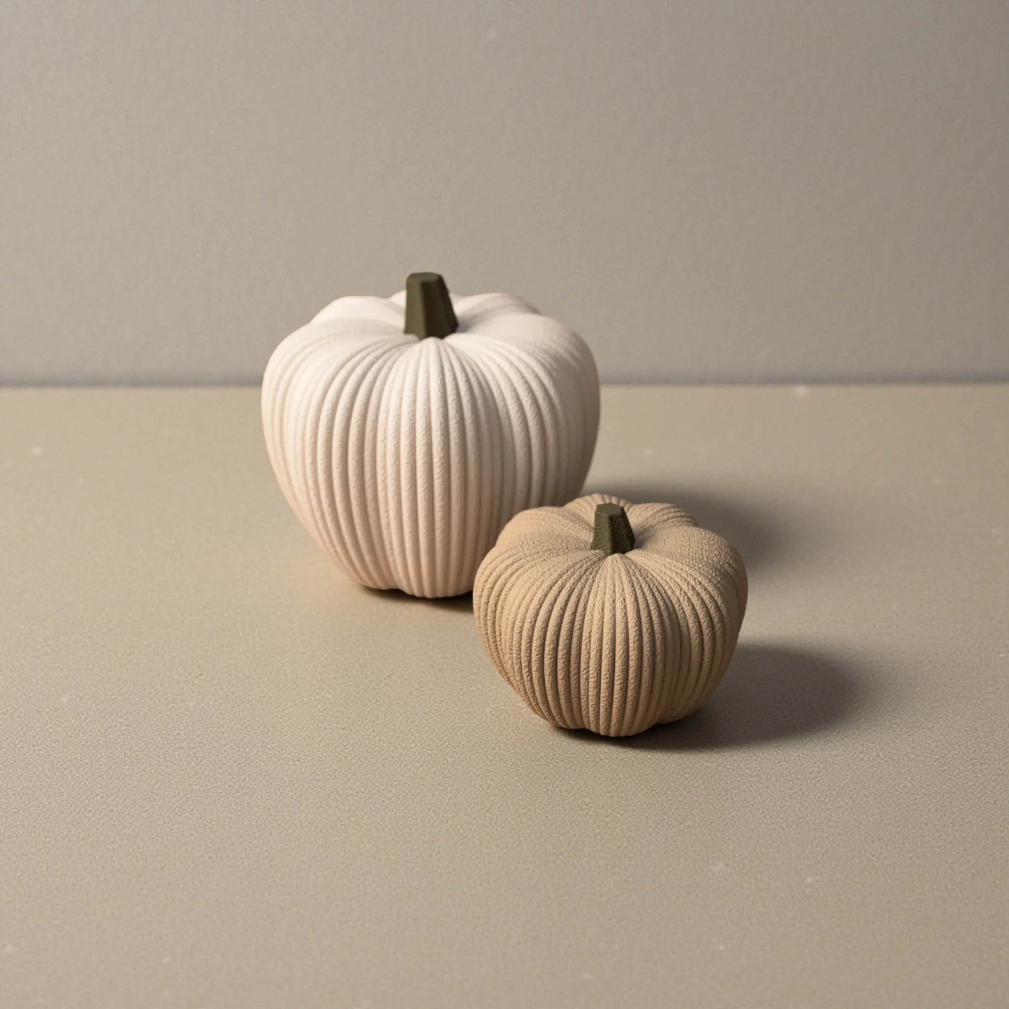 Moderne pompoen decoratie